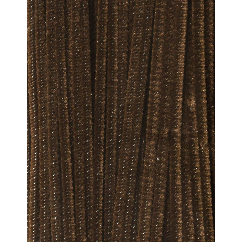 Chenille Stems Brown 12 Inch