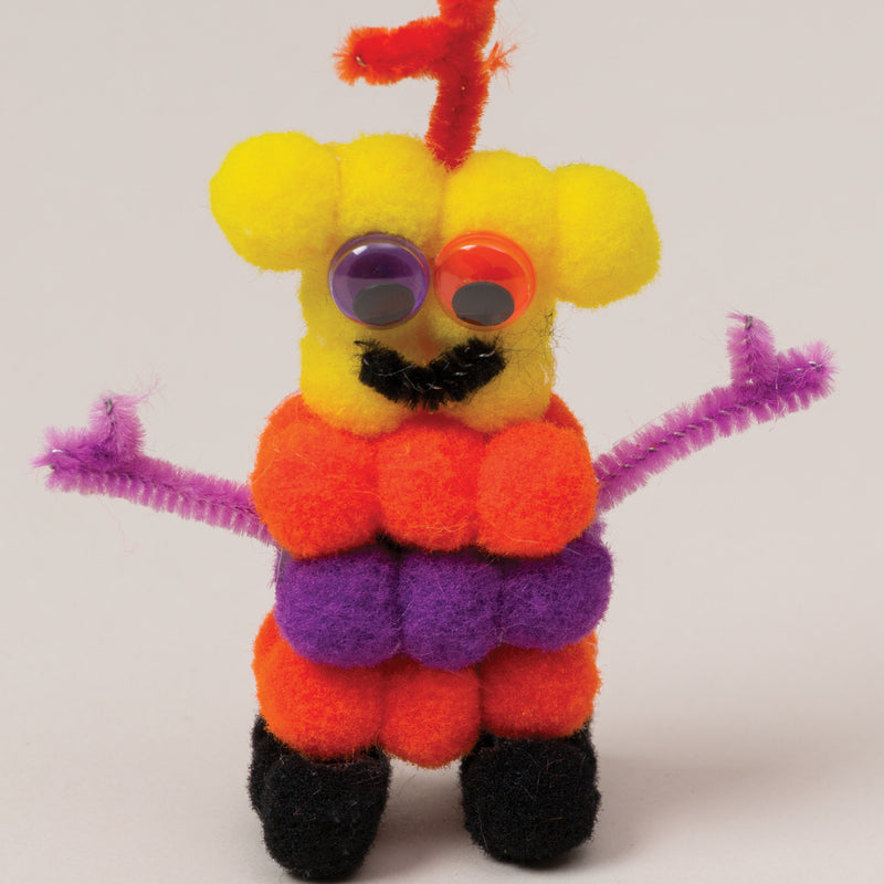 Pom Pons Color Splash 100 Pcs