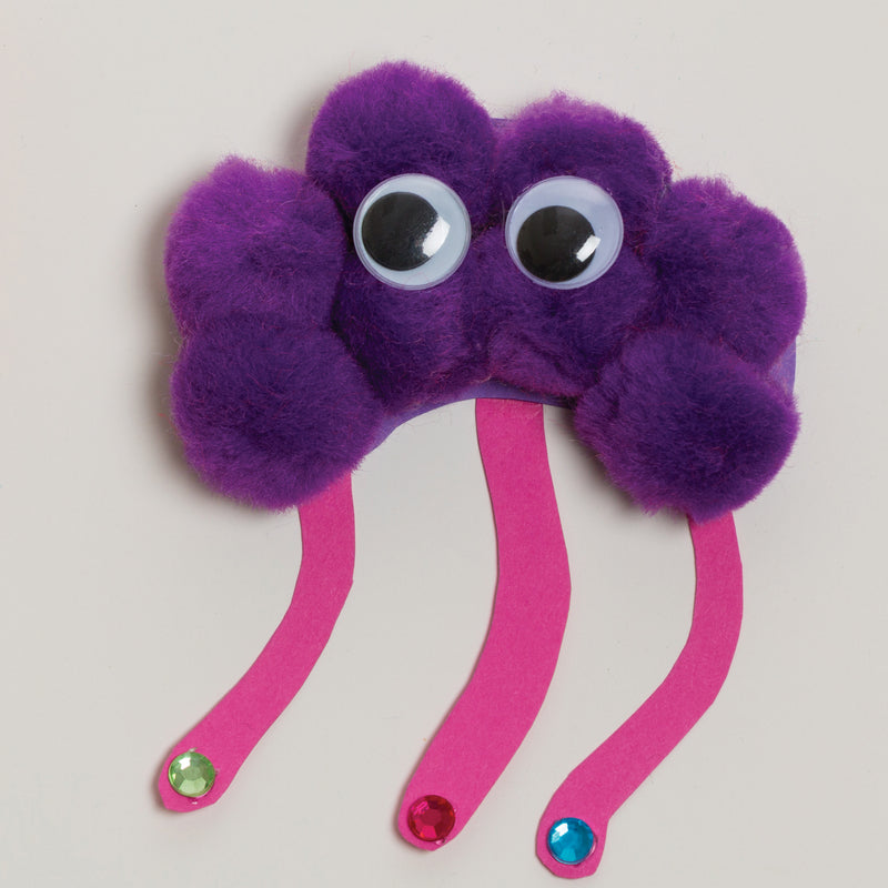 Pom Pons Color Splash 100 Pcs