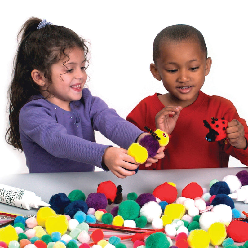 Pom Pons Color Splash 100 Pcs