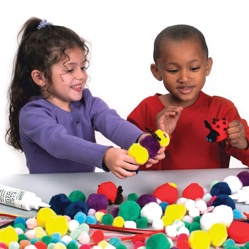 Pom Pons Assorted 1 Lb. Bag