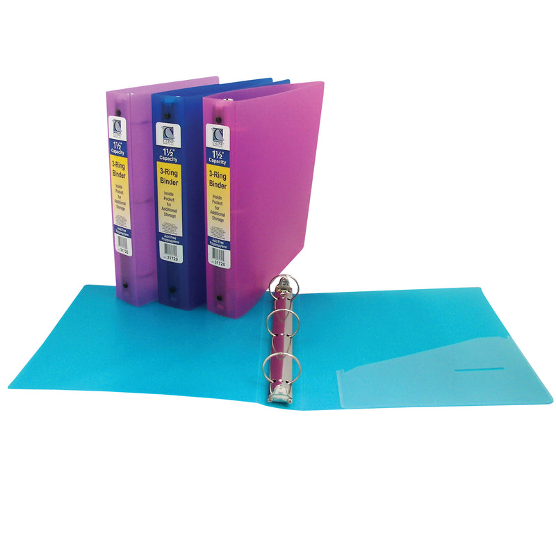 C Line 3 Ring Binder 1.5in Capacity