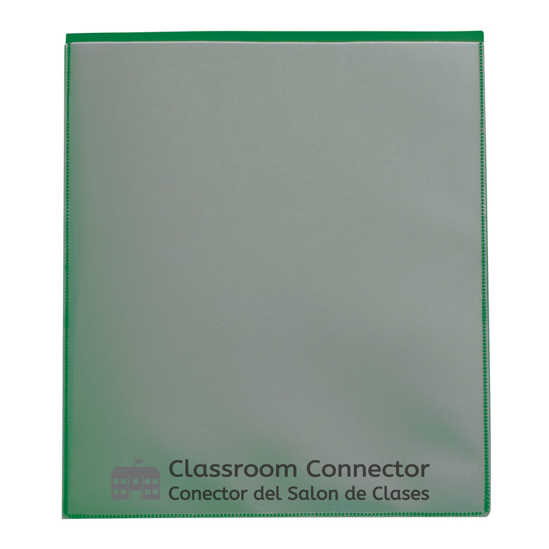 C-line Grn 25ct Classroom Connector School To Home Folders