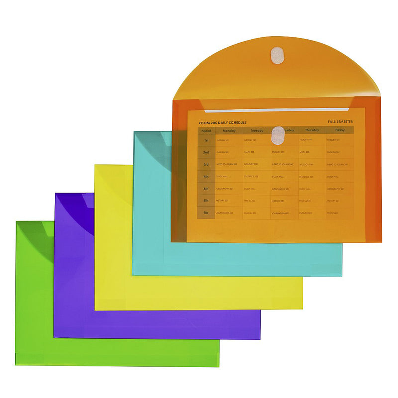 Xl Reusable Envelopes 10 Pk With Hook & Loop Closure
