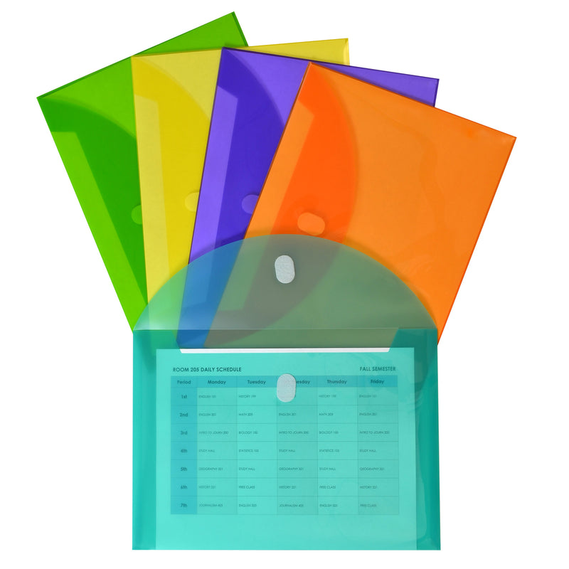 Xl Reusable Envelopes 10 Pk With Hook & Loop Closure