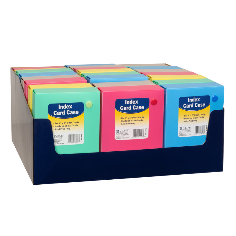 C Line 4x6 Index Card Case