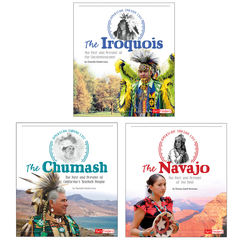 8 Book Set American Indian Life