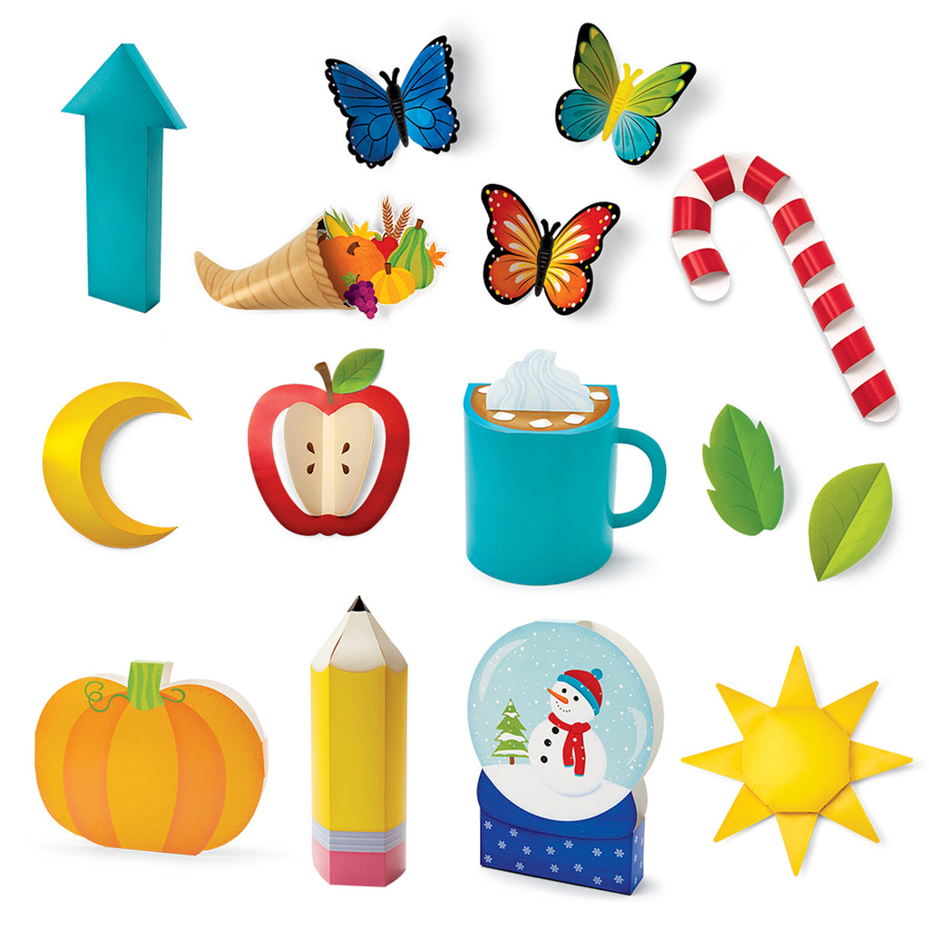 3d Pop Year Round Seasonal Bb Set