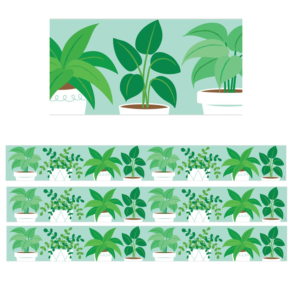 (3 Pk) Potted Plants Border