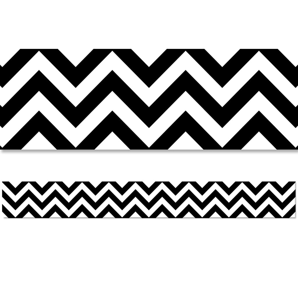 Black Chevron Border