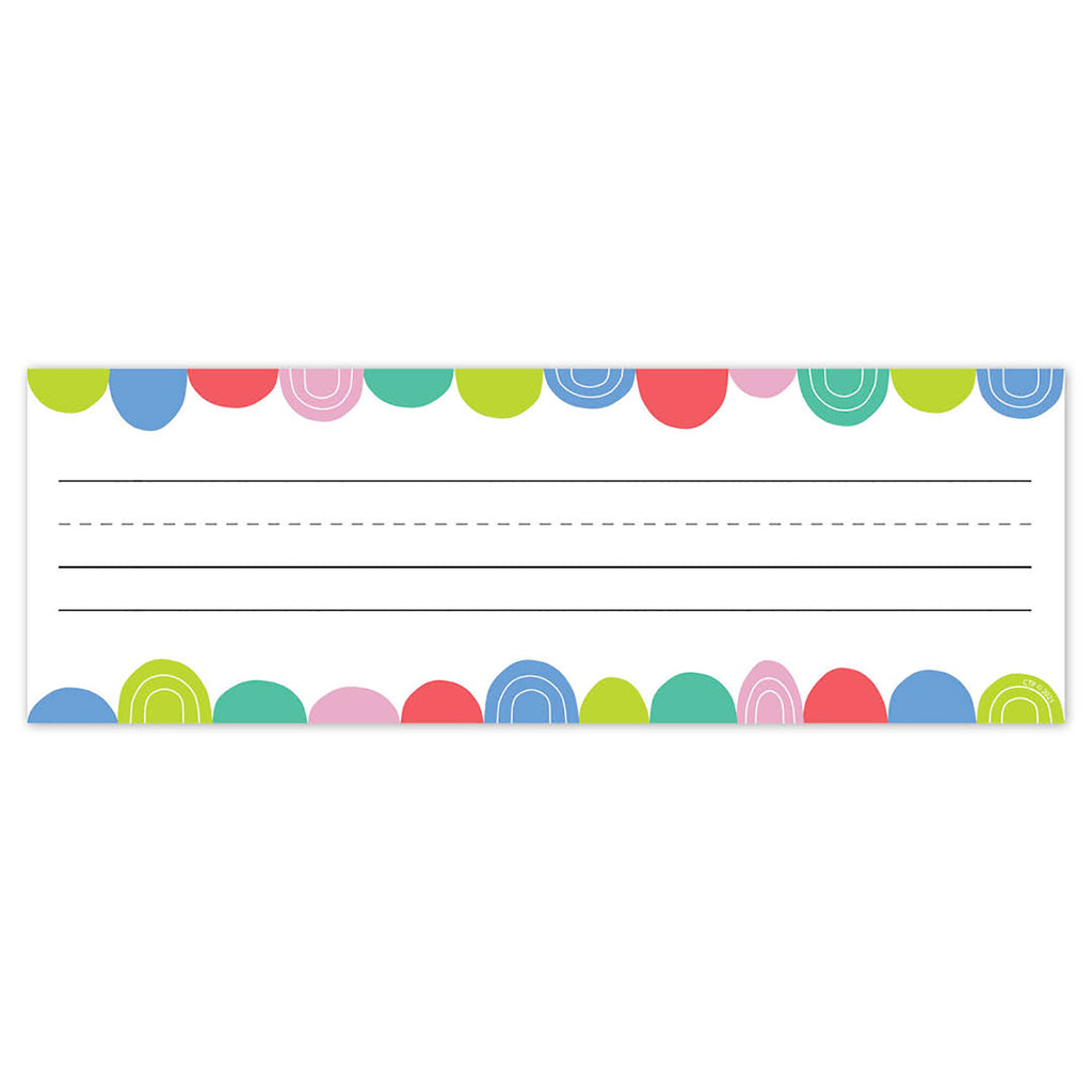 Rainbow Drops Name Plates 36pk