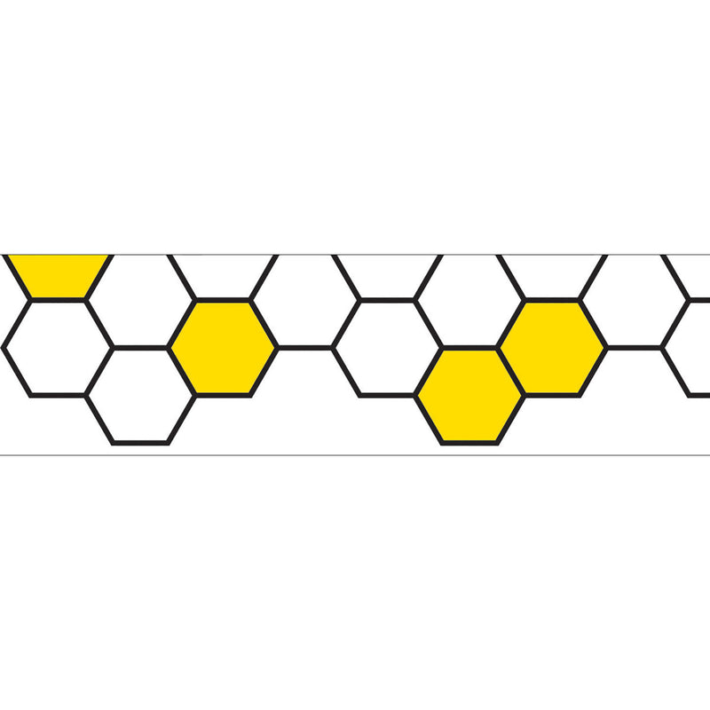 Busy Bees Honeycomb EZ Border™, 48 Feet Per Pack, 3 Packs