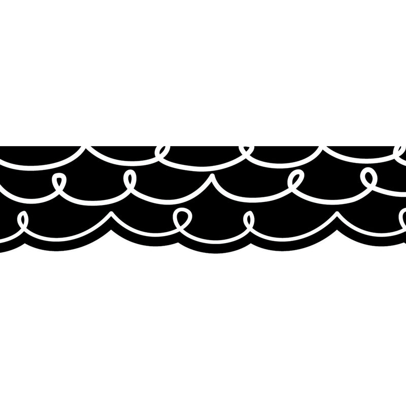 Loop-de-loop On Black Ez Border