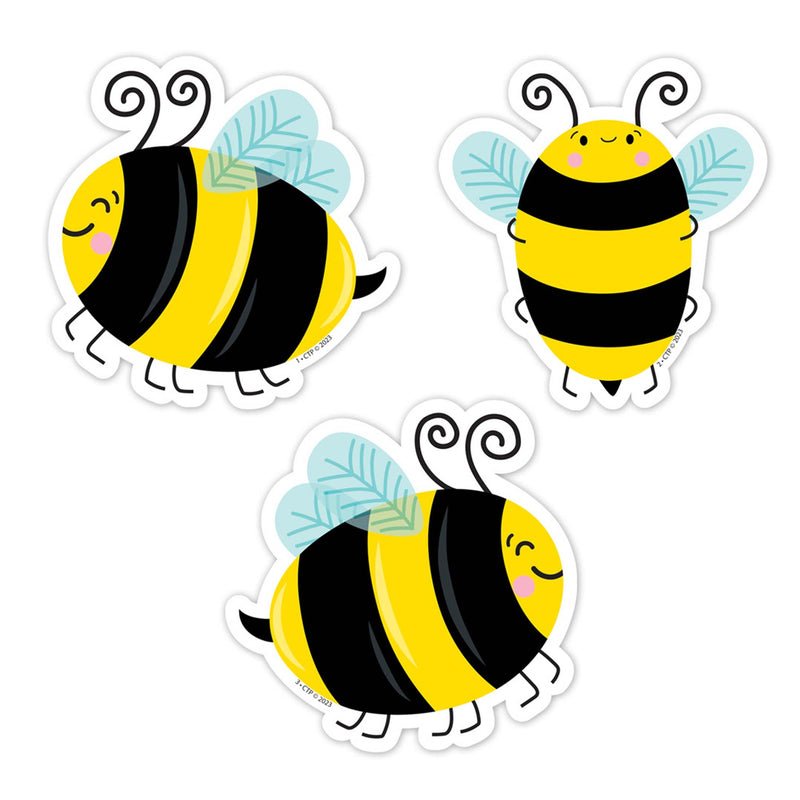 Bees 3 Inch Designer Cut-outs