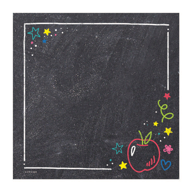 Colorful Chalk Cards 6in Cut Outs Designer