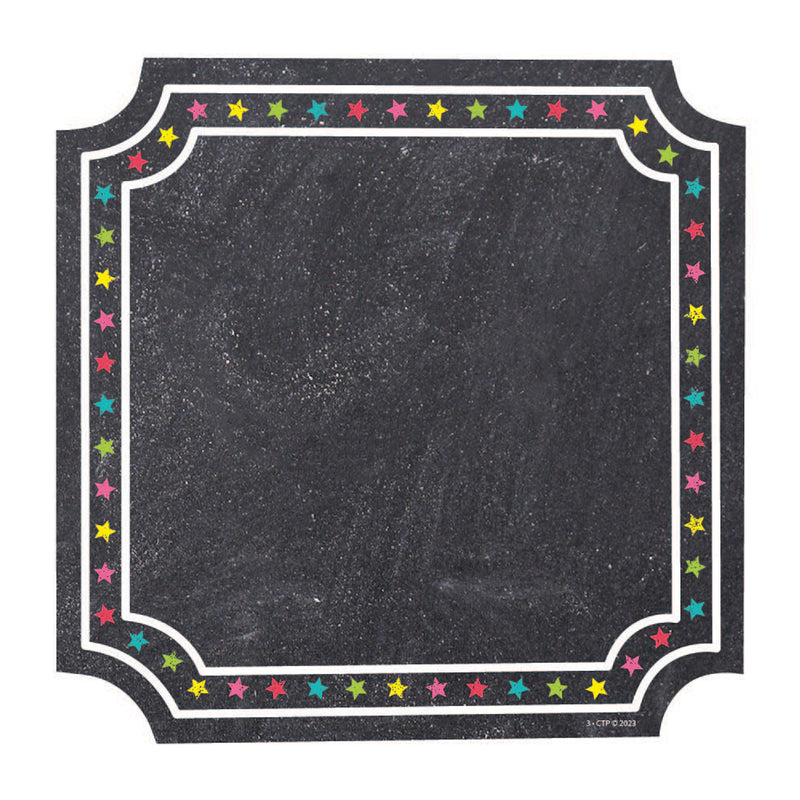 Colorful Chalk Cards 6in Cut Outs Designer
