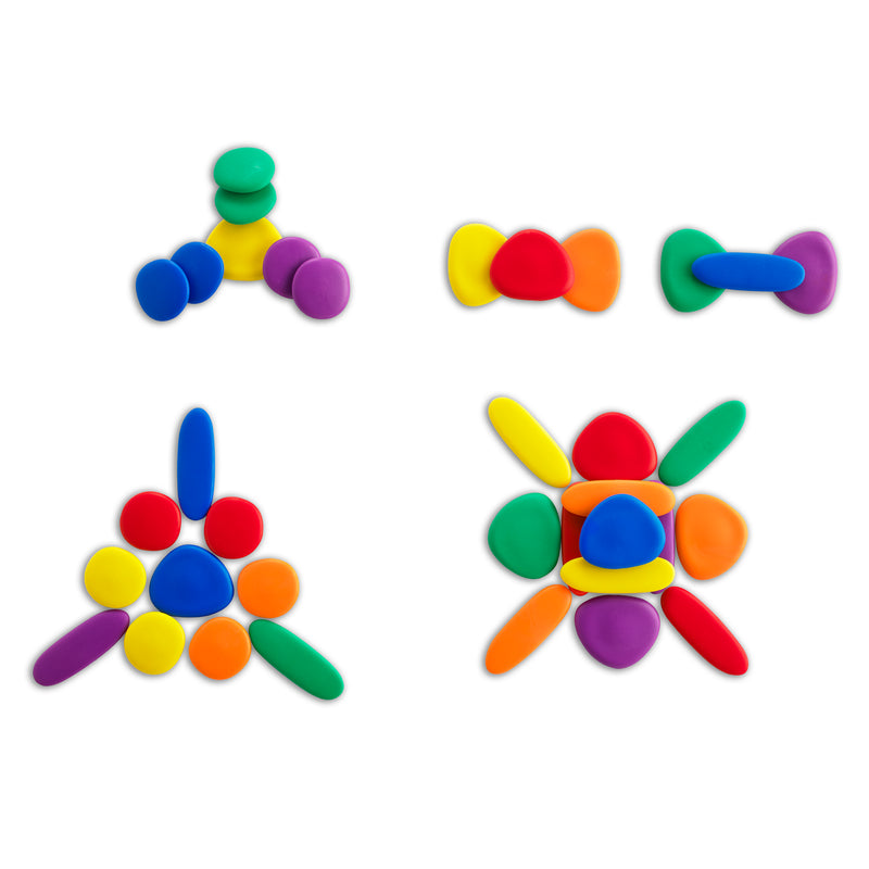 Junior Rainbow Pebbles Activity Set