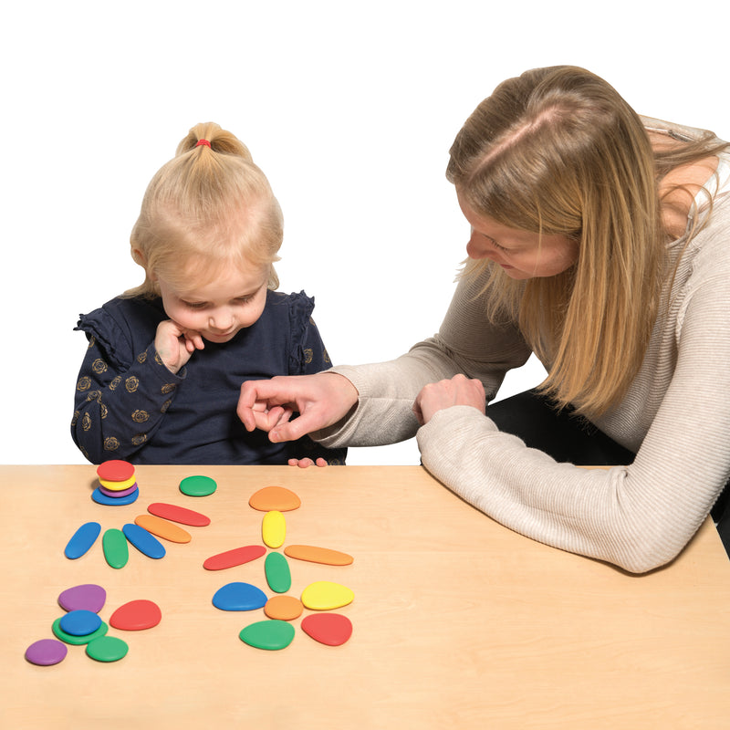 Junior Rainbow Pebbles Activity Set