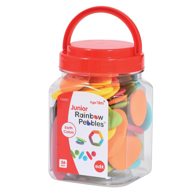 Junior Rainbow Pebbles Earth Colrs