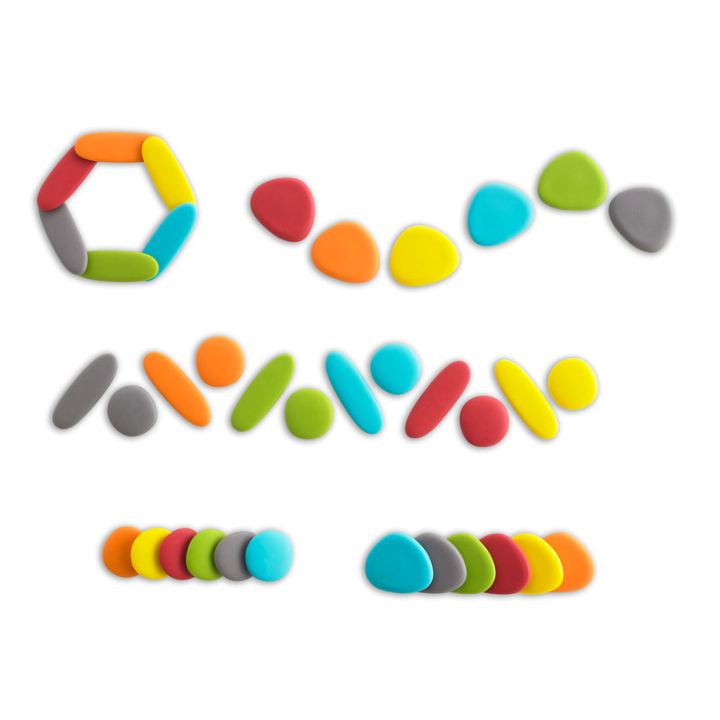 Junior Rainbow Pebbles Earth Colrs