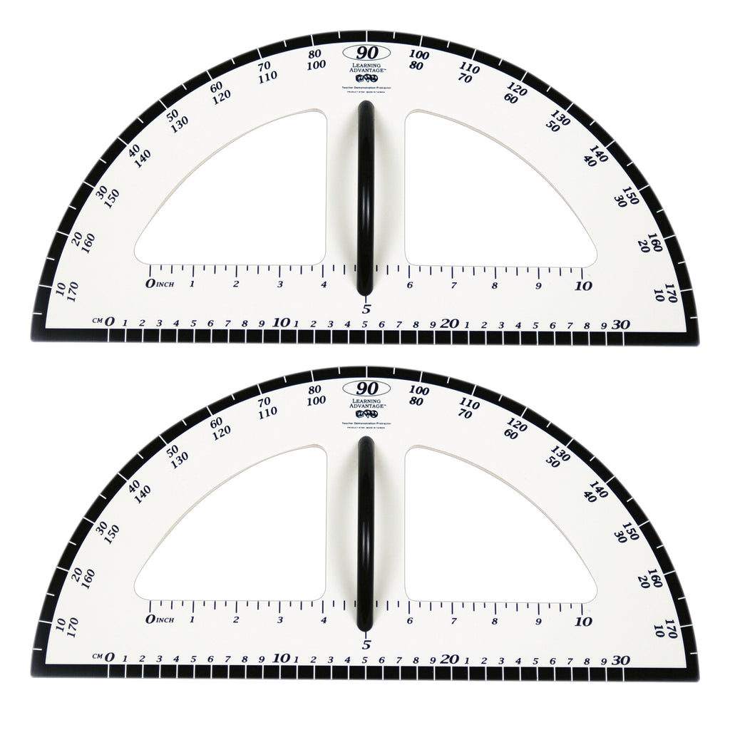 (2 Ea) Dry Erase Magnetic Protractor