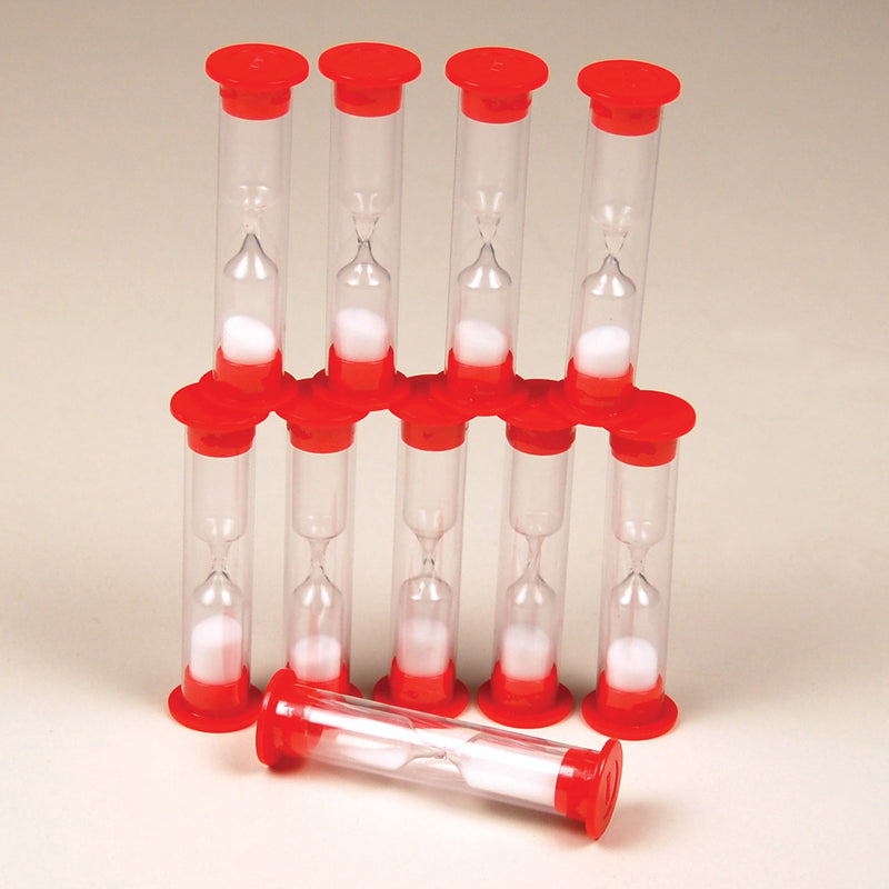 1 Minute Sand Timers Set Of 10