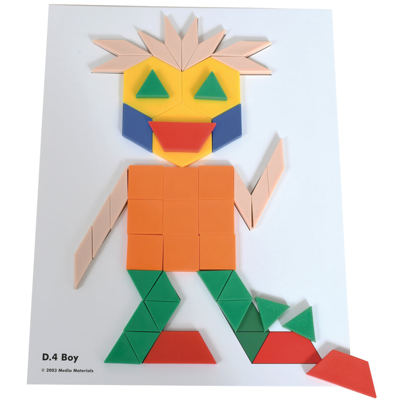 Pattern Block Activity Cards