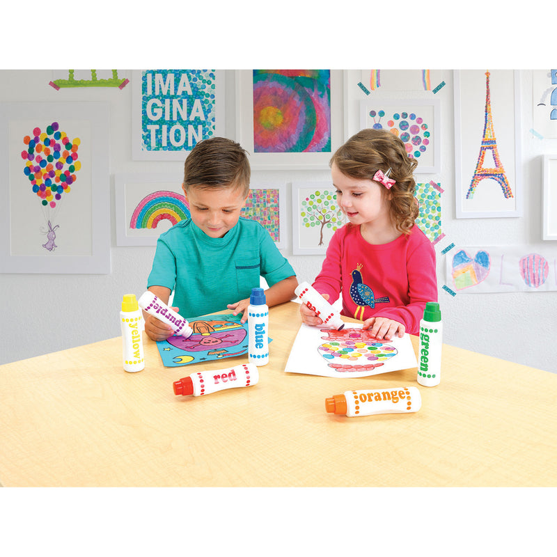 Do-a-dot Markers Rainbow Pack 6 Cnt