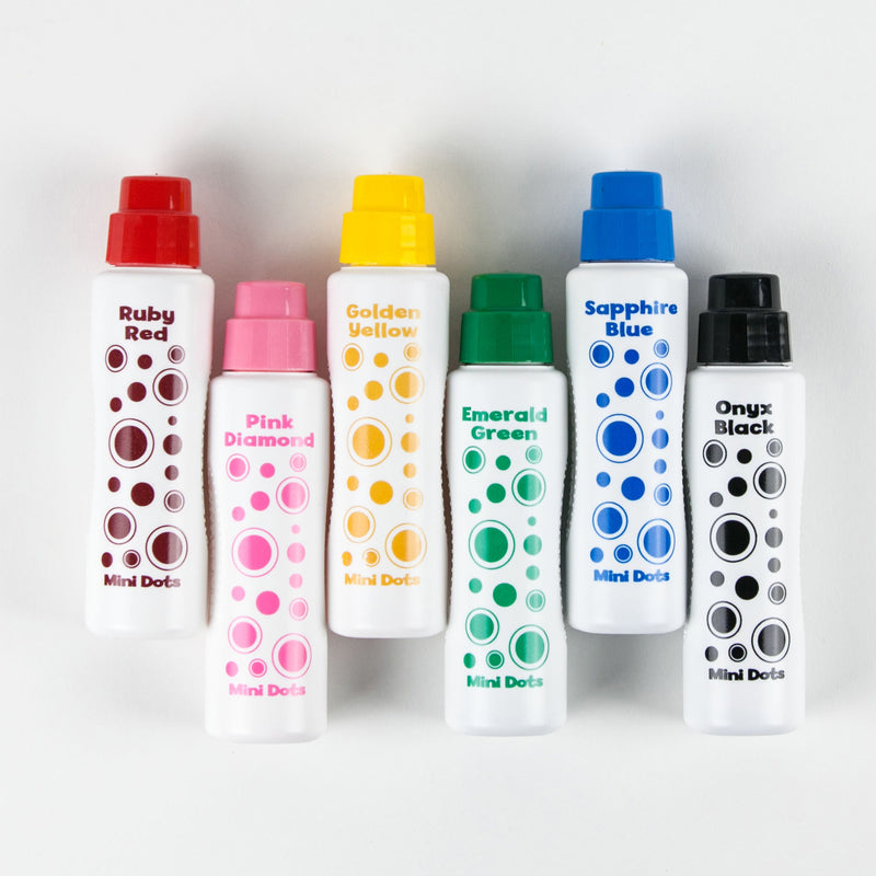 Do A Dot Markers 6pk Mini Jewel Washable Tone