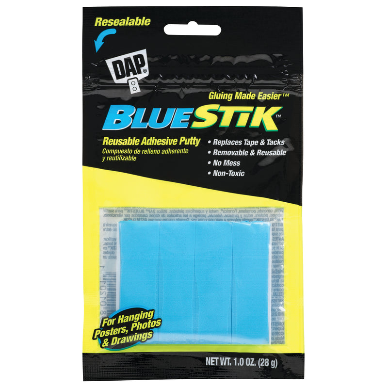 (12 Ea) Dap Bluestik Reusable Adhesive