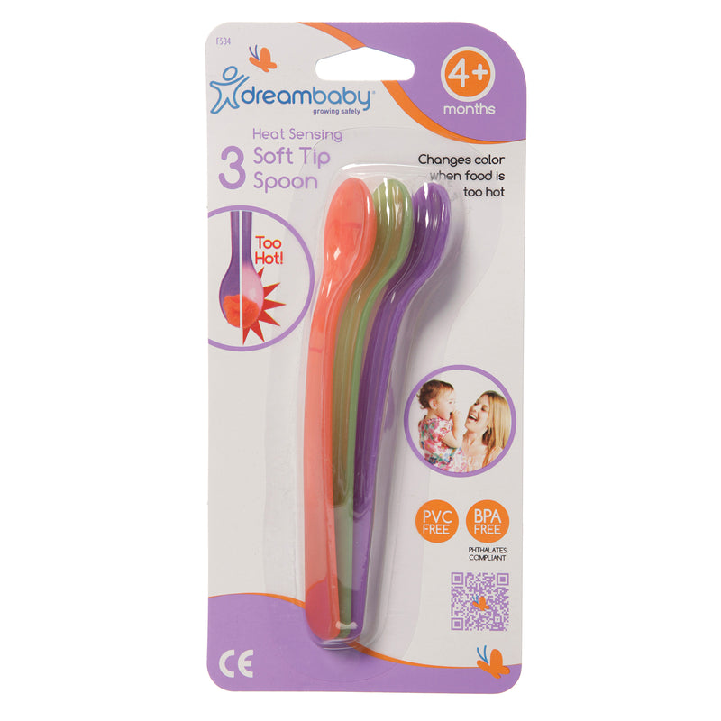 (6 Pk) Heat Sensing Soft Spoon 3-pk