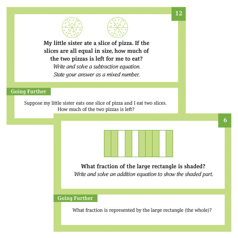 Problem Solving Practice Cards Gr 4