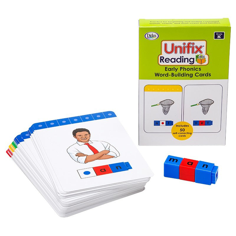 Unifix Word Building Cards Gr K