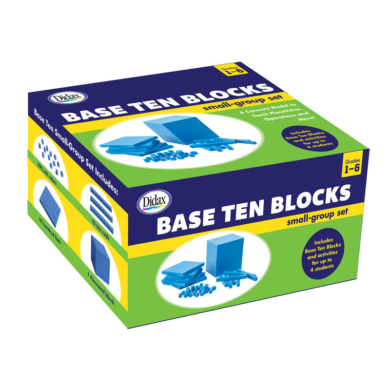 Base Ten Blocks Small Group Set