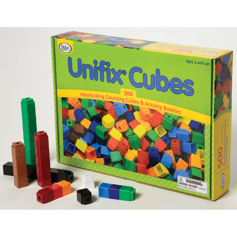 Unifix Cubes 500 Asstd Colors