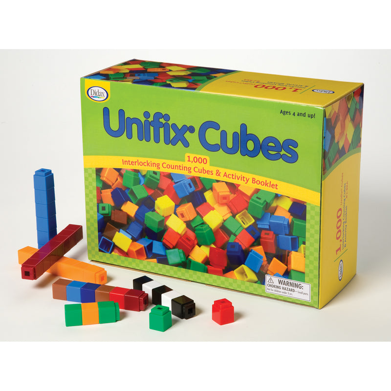 Unifix Cubes 1000 Asstd Colors