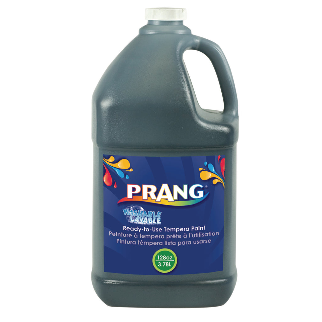 Prang Washable Paint Black Gallon