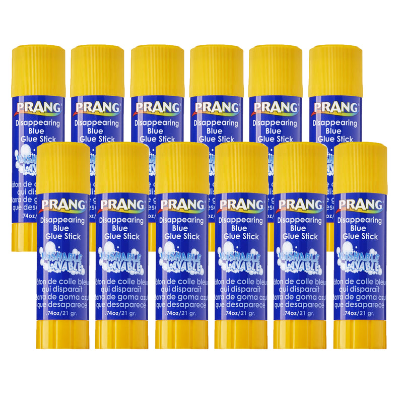 (12 Ea) Prang Glue Sticks Mdium Prple .74oz