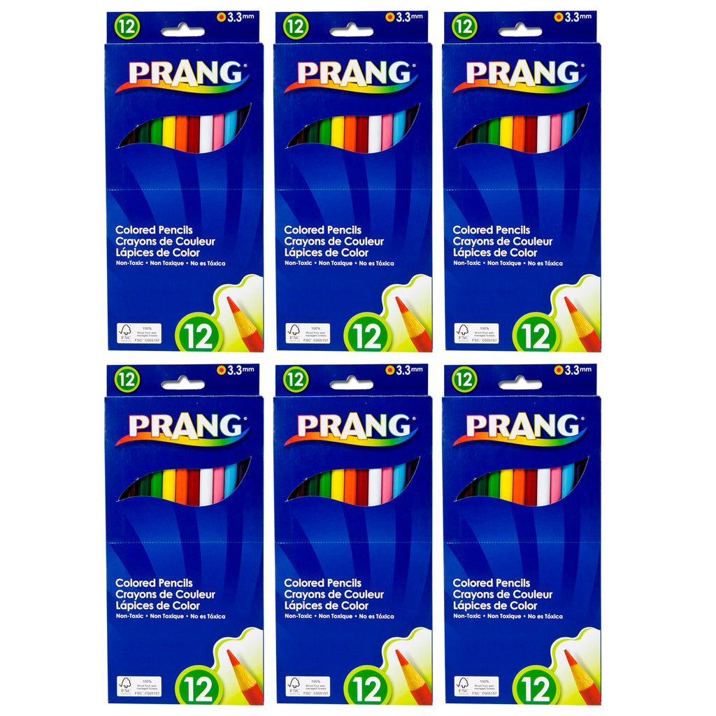 (6 Bx) Prang Colored Pencil 12 Per Pk