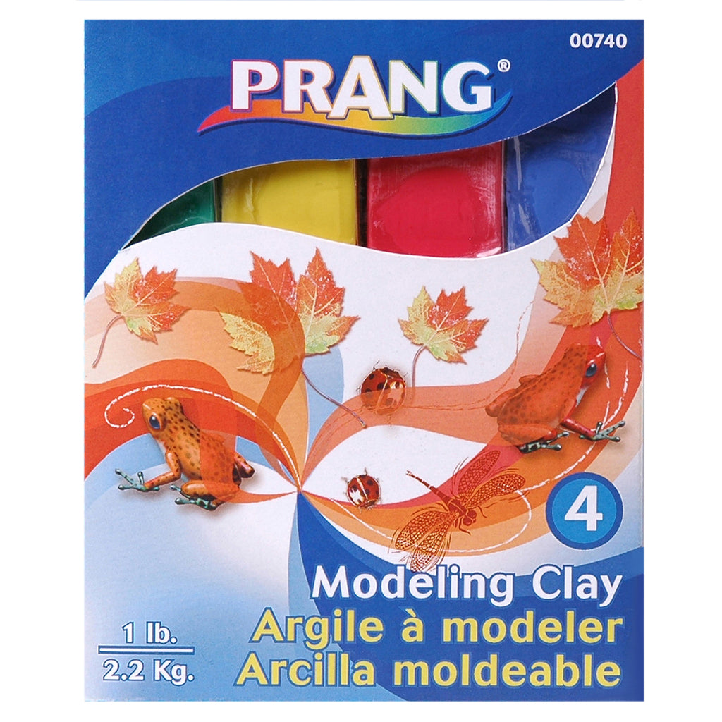 (6 Ea) Prang Modeling Clay Assorted