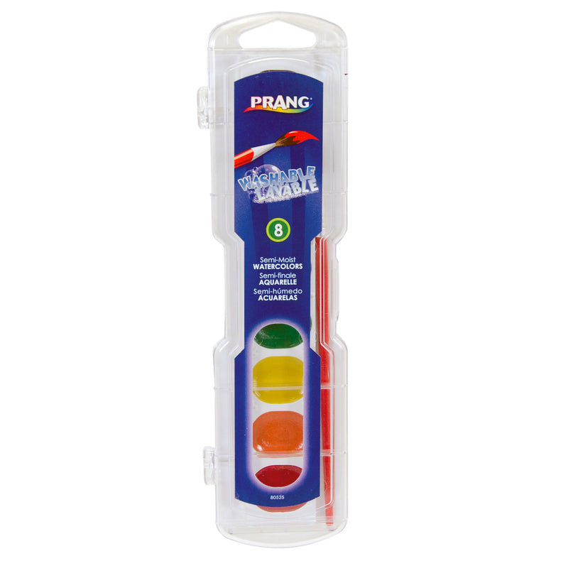 Prang Washable Water Colors 8 Color Set