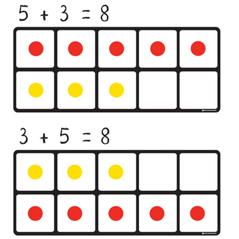 Ten Frames Magnet Math Set