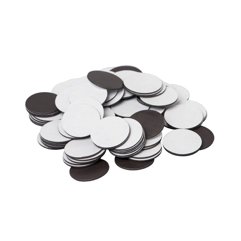 Adhesive Magnet Dots 3-4in 100-pk