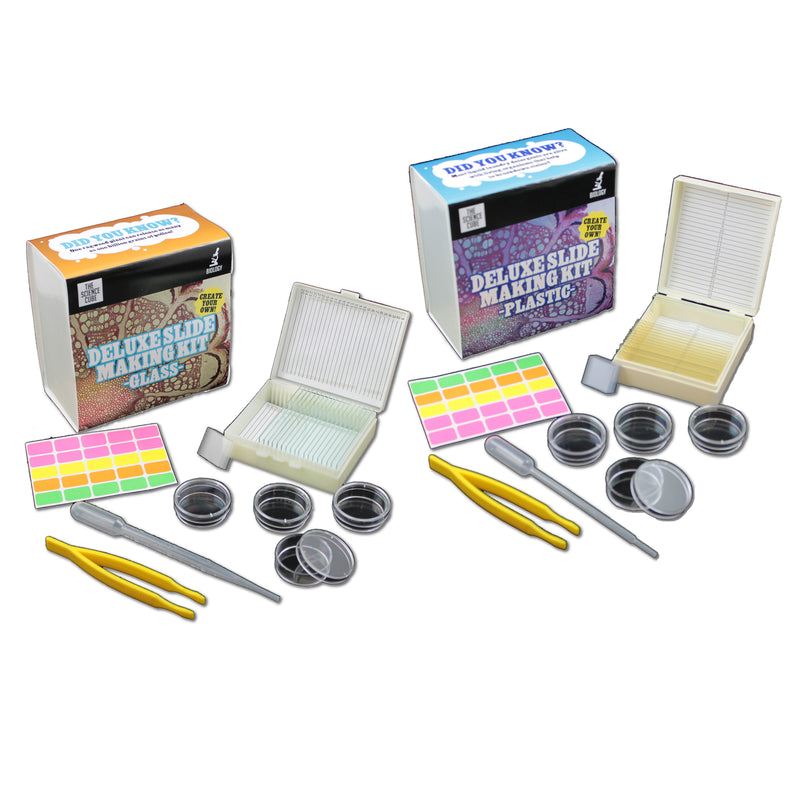 Deluxe Slide Making Combo Kit, Glass & Plastic