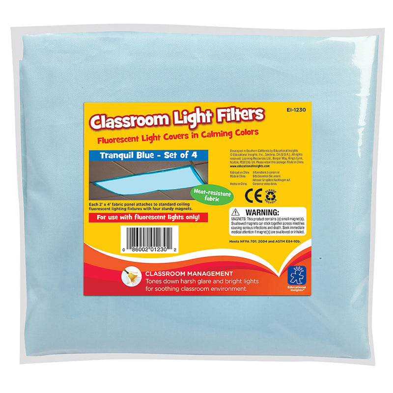 Classroom Mood Filters 4-set Tranquil Blue