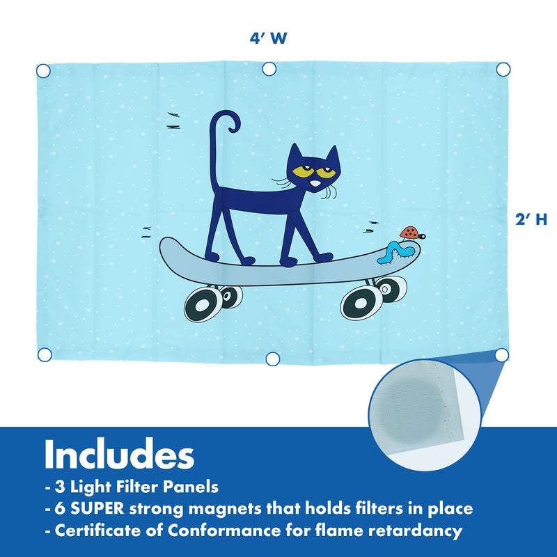 Pete Cat Calming Light Filters 3-st