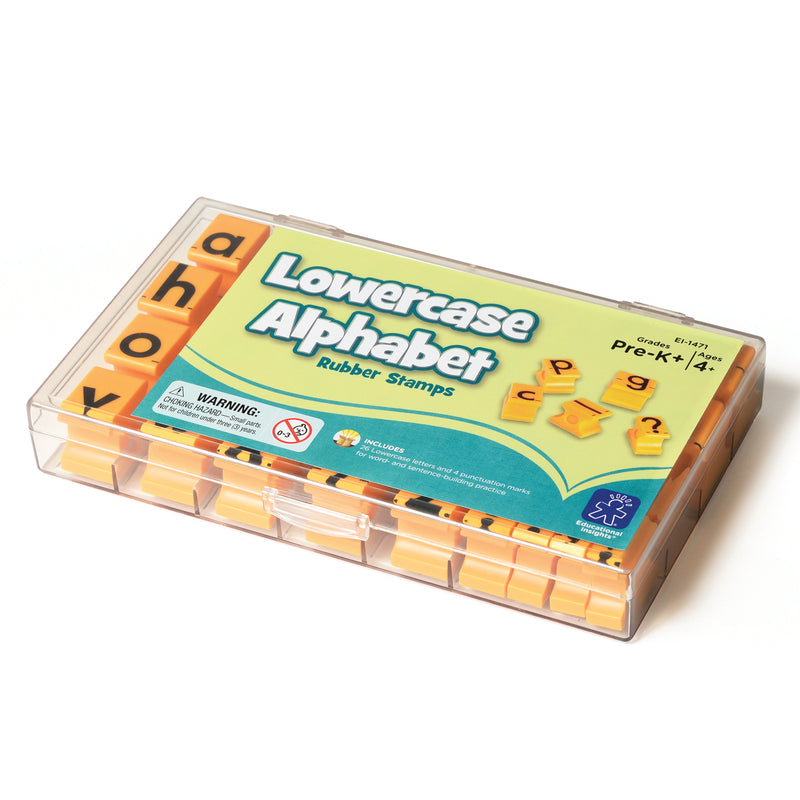 Stamps Lowercase Alphabet In Clear Clear Plastic Case