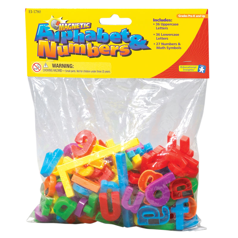 Magnetic Alphabet & Numbers 99 Pcs