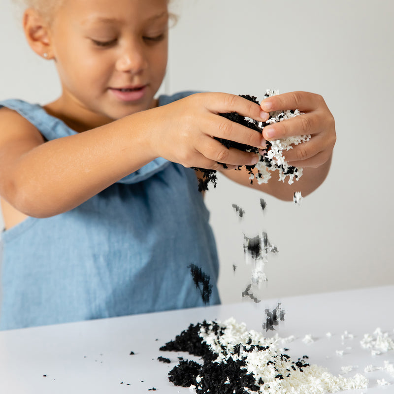 Playfoam Pluffle Twist Blk & White