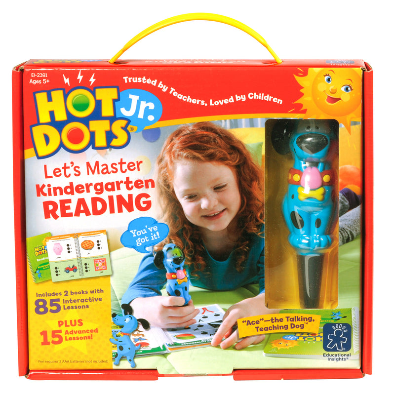 Hot Dots Jr Lets Master Reading Gr K